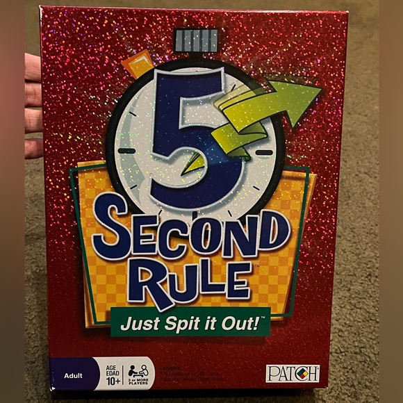 EUC Party Game: 5 Second Rule - Picture 1 of 9